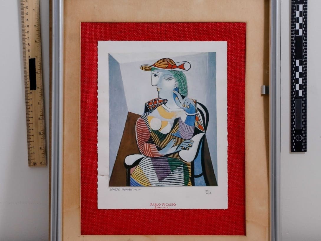 Two Picassos led to a break in the decades old case, leading to the recovery of more than 100 works of art in Los Angeles.