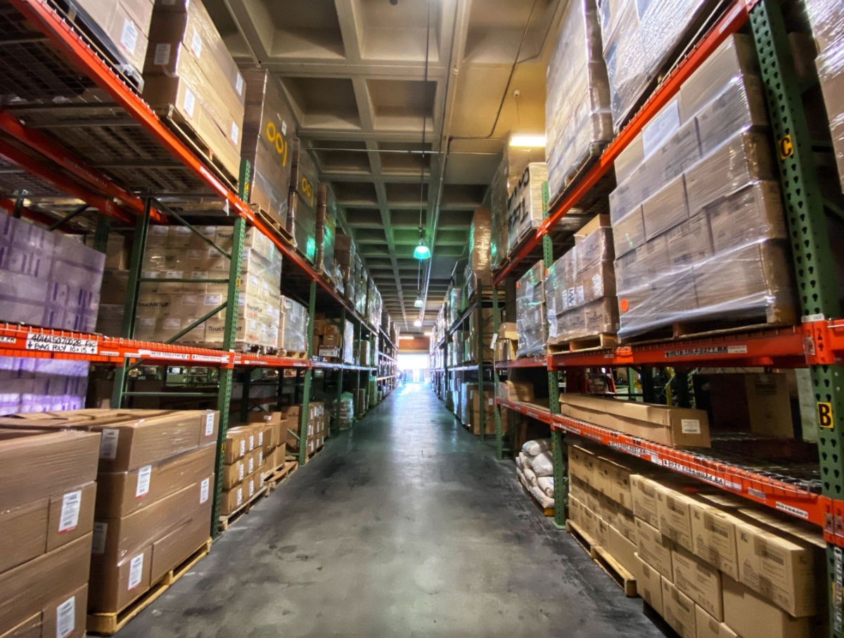 Los Angeles received the first 100,000 masks of a 24 million mask order this week as the city made use of the Port of LA supply chain.