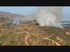 Two fires burned in Malibu Bluffs Park Saturday Afternoon.