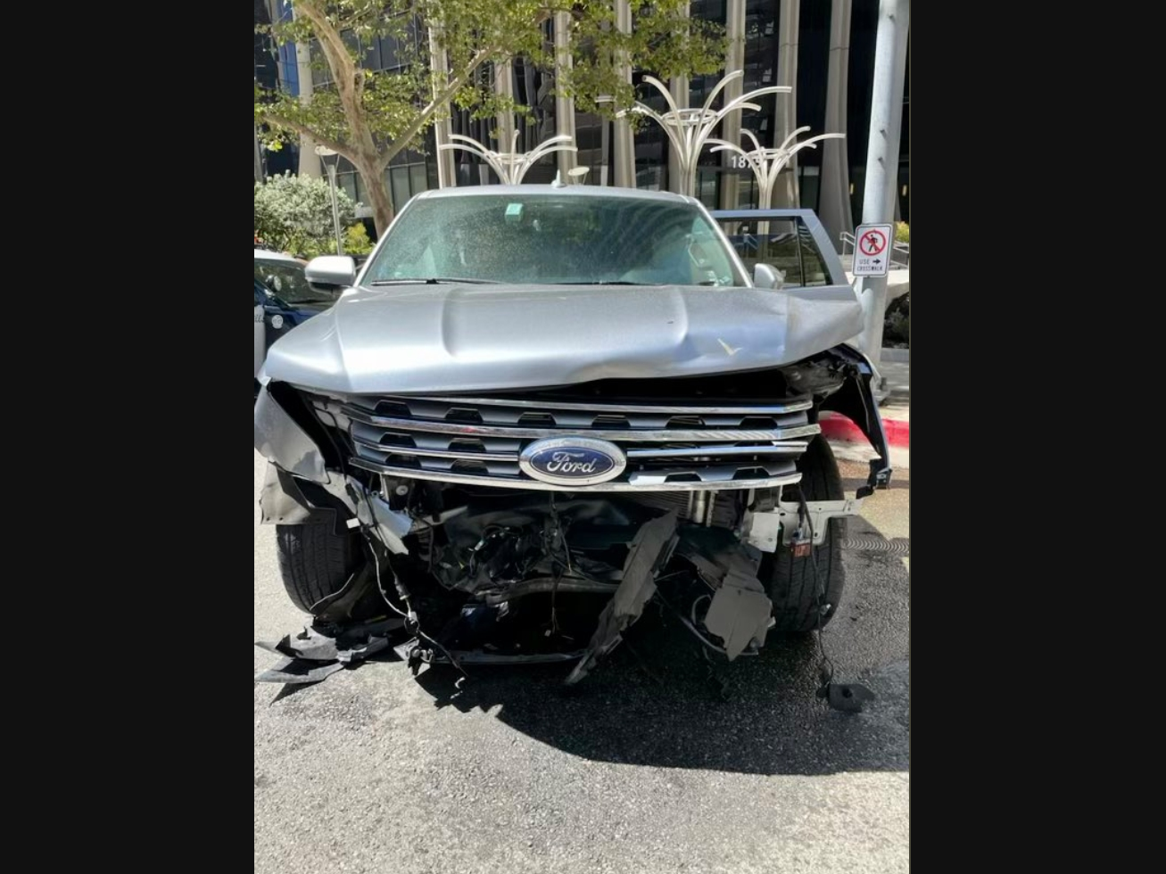 Beverly Hills Police Chase Ends In Head-On Crash In Century City ...