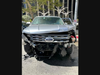 This photo shows the suspect's vehicle following a head-on crash on South Century Park East​ Monday morning.
