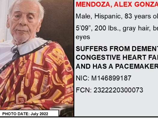 Alex Gonzalez Mendoza was last seen July 7 in South Los Angeles.