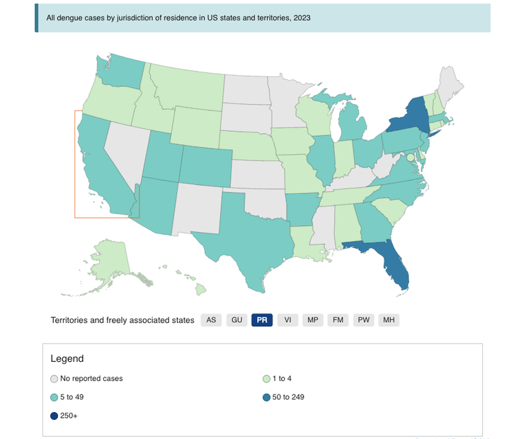 Mosquito-Borne Dengue Fever Cases On The Rise: What To Know In CA | Los ...