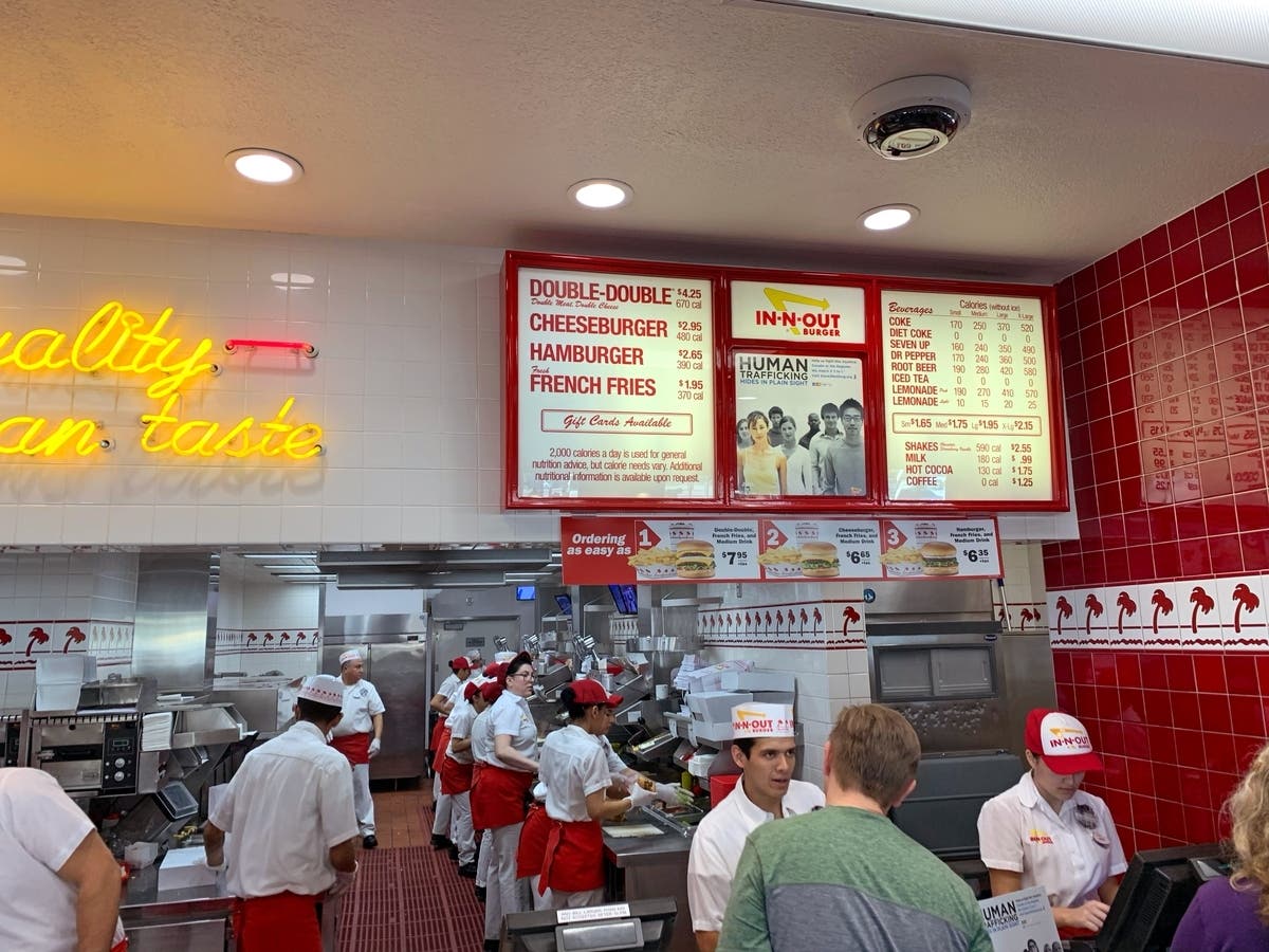 According to the U.S. Bureau of Labor Statistics, about 540,000 people work in fast food in the Golden State.