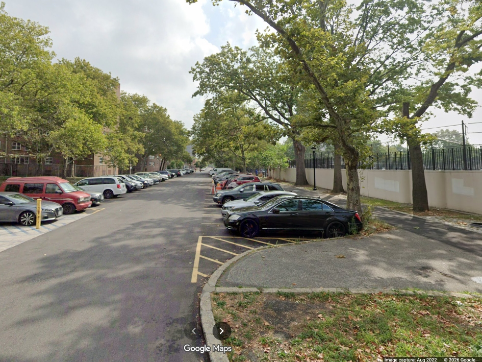 The Cypress Hills Playground at 700 Euclid Avenue by NYCHA Cypress Hills Houses are where a tree snapped in half killing a city worker Saturday.