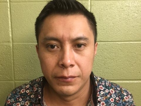 Gerard Merced Delgado Calderon is accused of strangling Myra Rivera to death and leaving her body in a box in a Des Plaines parking lot.