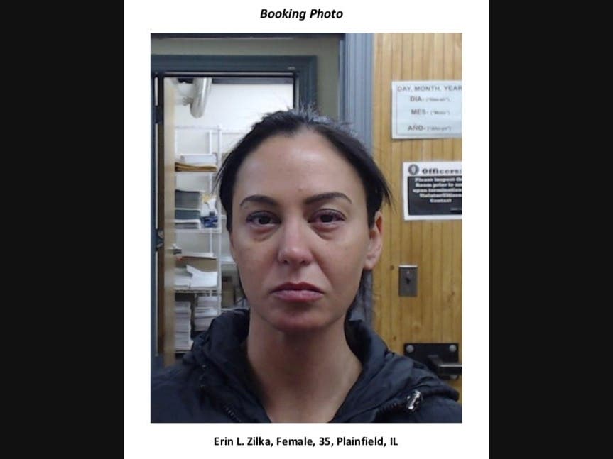 Erin Zilka has been on paid leave from the Joliet Police Department since January. 