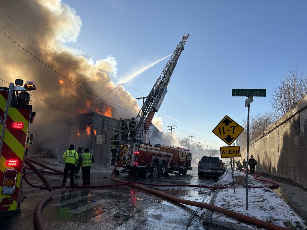 Fire Breaks Out At Downtown Joliet Print Shop: 'Fire Is Actively ...