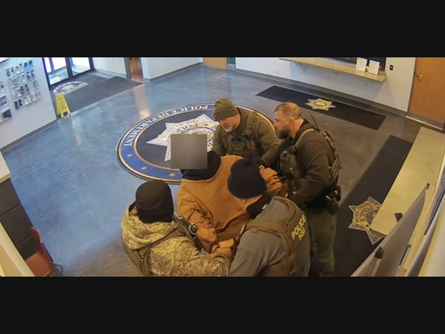Bolingbrook Releases Video Of ICE Arrest In Police Station Lobby ...