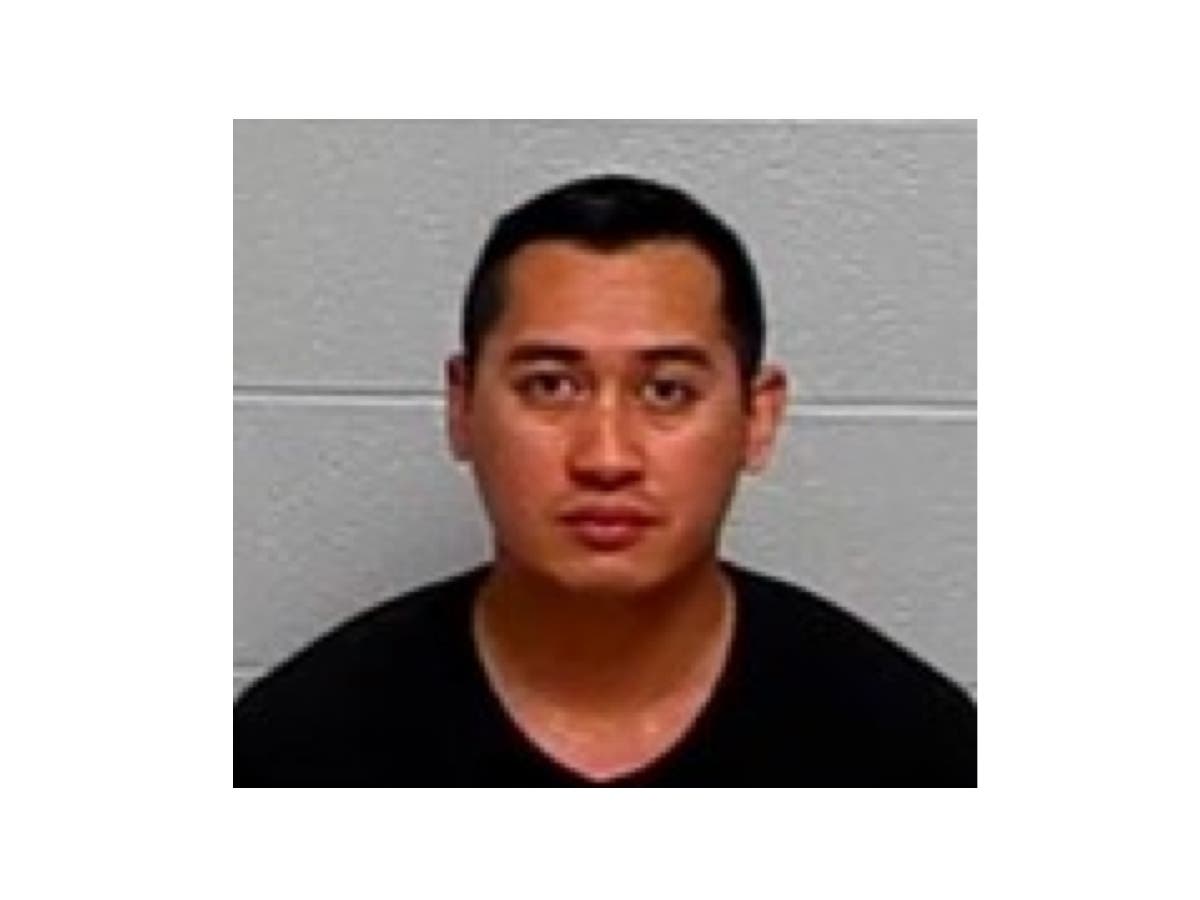 A suburban police officer is accused of sexually assaulting the same woman on two separate occasions, telling her he'd overlook drunken driving allegations if she engaged in sexual contact with him.