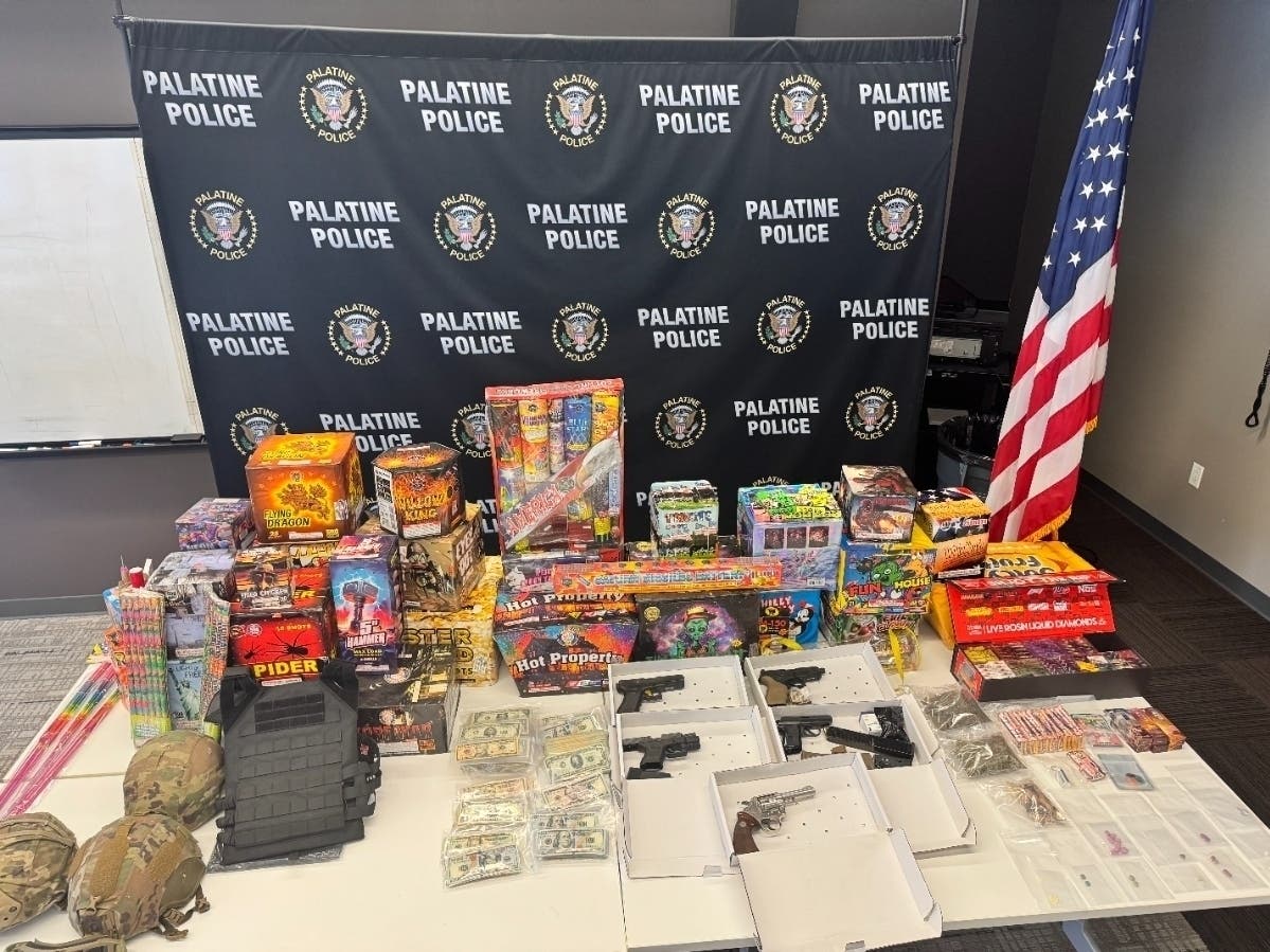 Police were assisted by the Northern Illinois Police Alarm System and the U.S. Drug Enforcement Administration in the investigation.