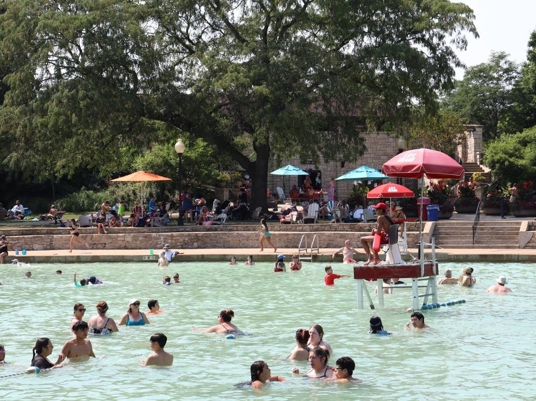 "Extremely poor air quality" due to Canadian wildfire smoke closed down Centennial Beach in Naperville Thursday.