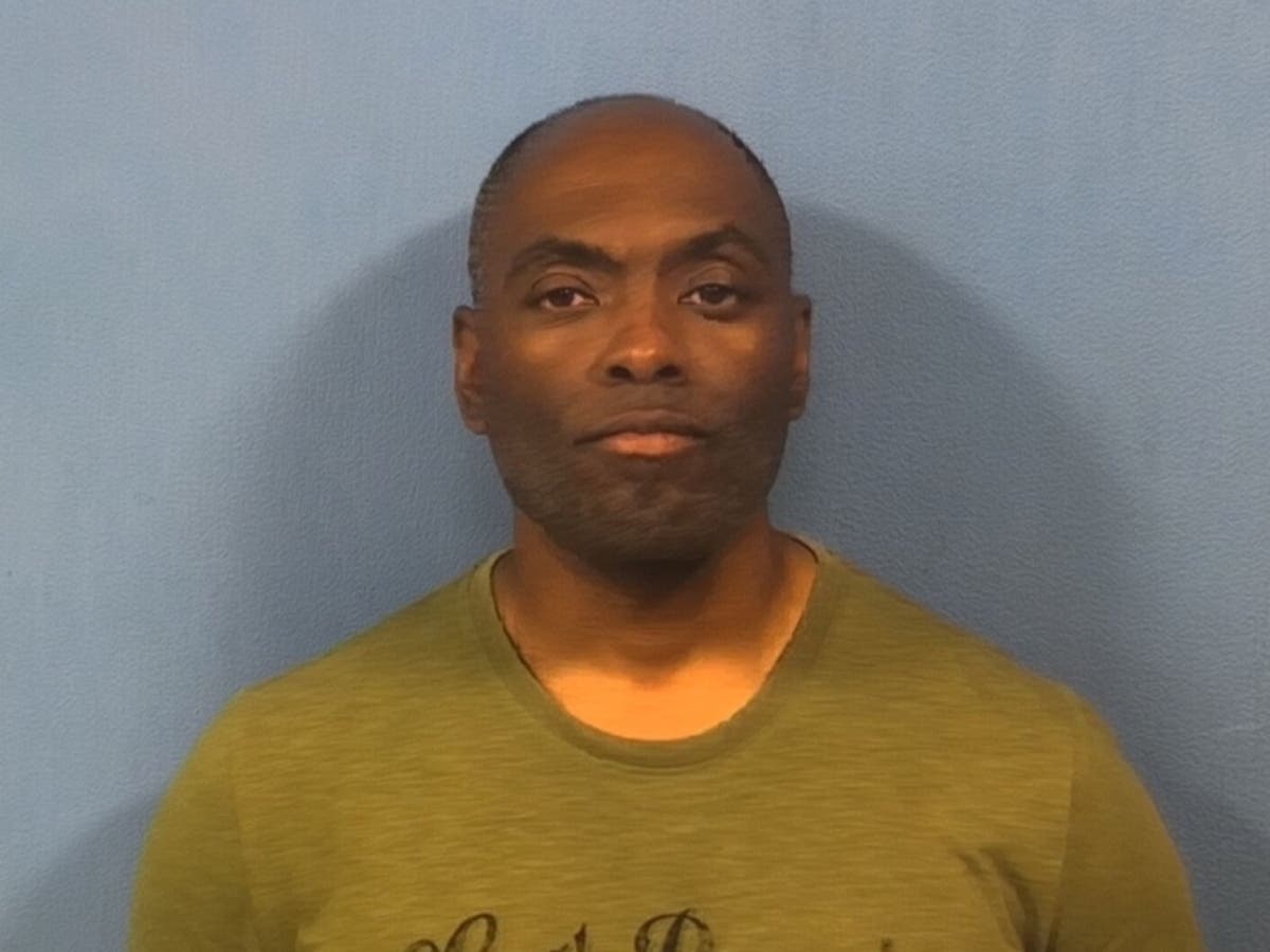 Marvin Carter, 48, of the 300 block of Springbrook Trail in Oswego, is accused of punching a woman in the face on the Illinois Prairie Path.