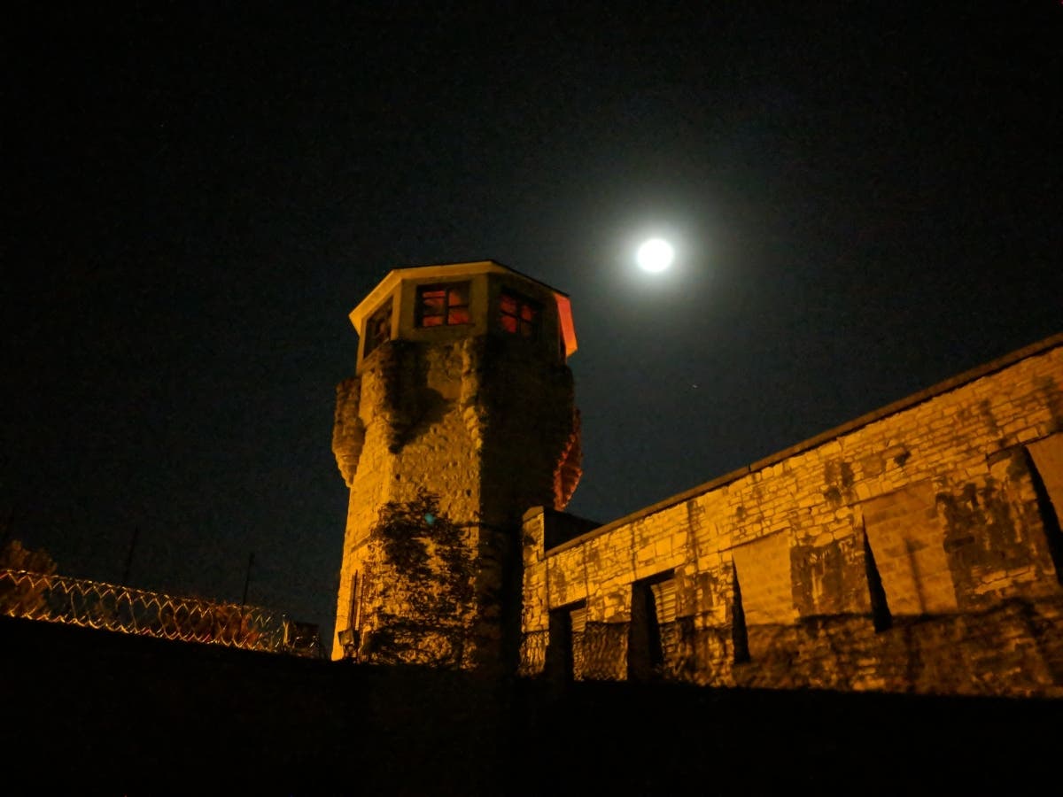 Flashlight tours of the Old Joliet Prison are happening now.