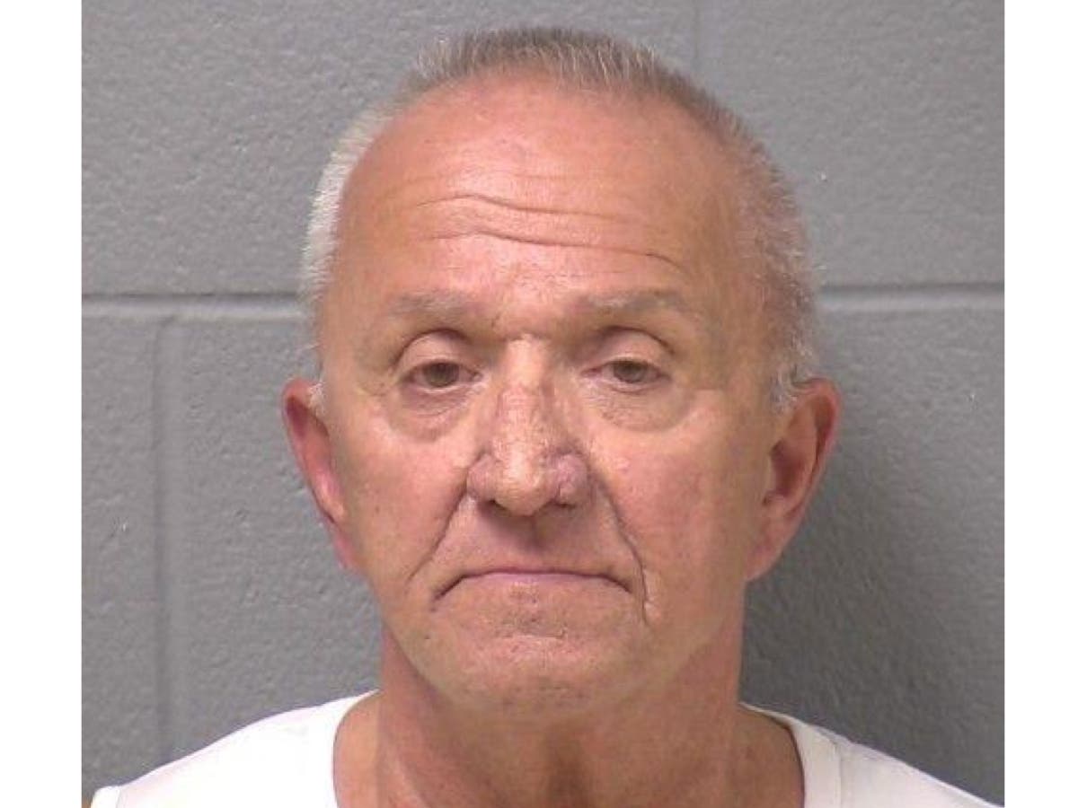 Louis Tomasino, who turns 67 in November, is now in the Will County Jail in connection with multiple crimes targeting women visiting the Mariano's shopping center and the Walmart on Route 59.