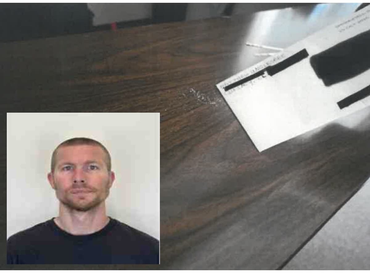 A downstate man faces federal charges after officials say he sent letters containing a white substance to several members of Congress.