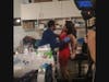 Koushik Chattopadhyay on the set of JunkDNA with Maureen Kedes