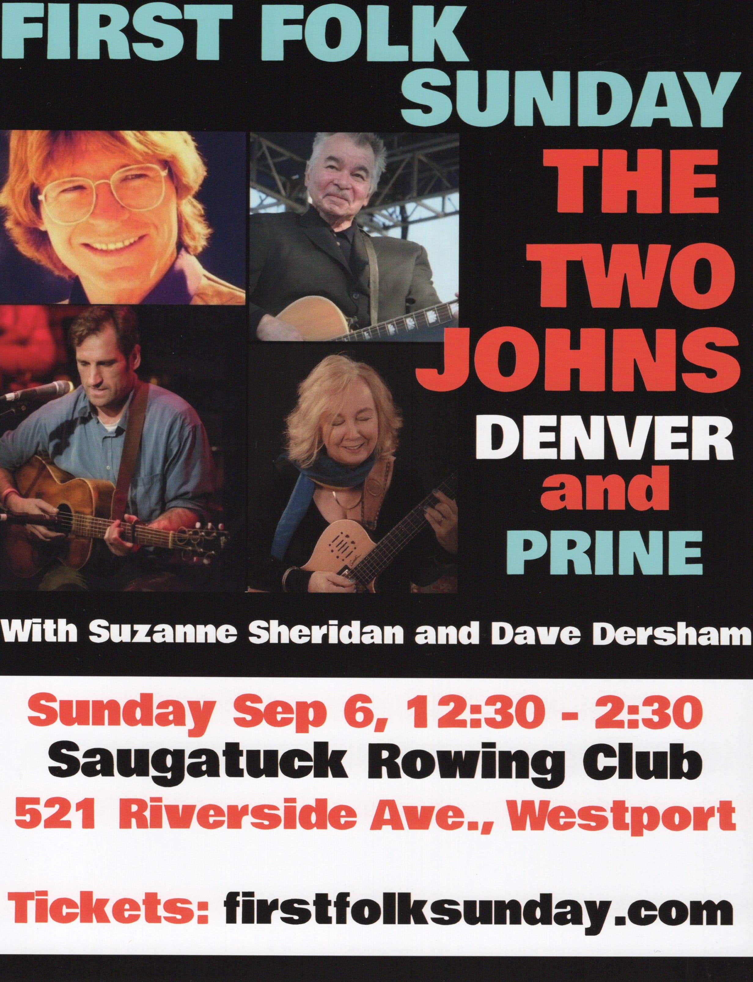 First Folk Sunday: The Two Johns - Denver and Prine