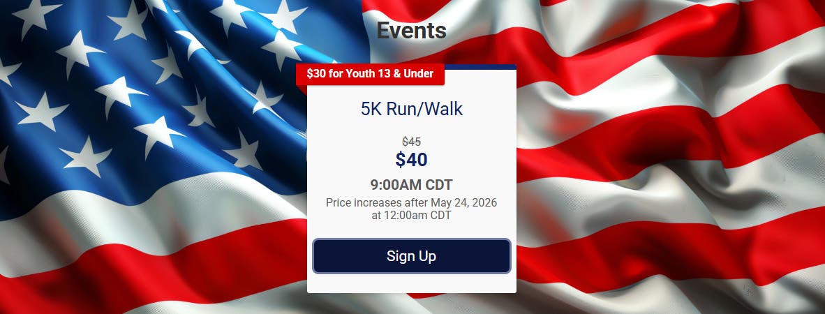 Memorial Day 5KRun/Walk - Inspired by PO2 Ryan Burris