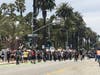 A peaceful protest before unrest broke out at downtown near 3rd Street Promenade. 