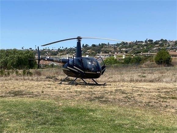 A pilot made an emergency landing Wednesday in Palos Verdes, city officials said. 