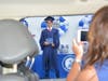 Culver City High School graduates celebrated with a drive-thru graduation. 