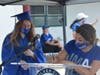 Culver City High School graduates celebrated with a drive-thru graduation. 