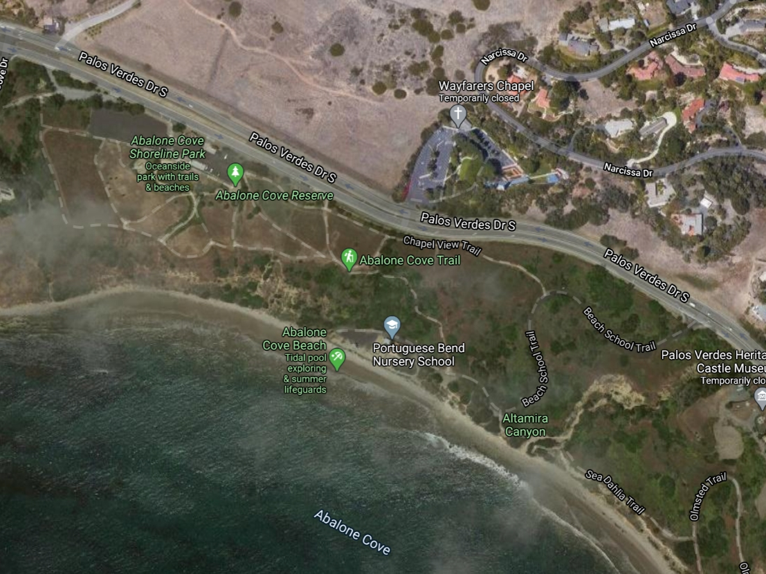 Palos Verdes Cove is one of the locations Heal the Bay is recognizing for its excellent water quality. 