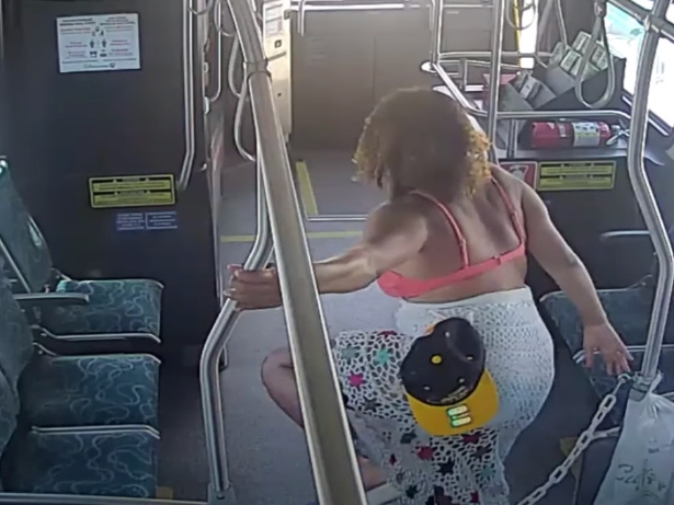 Shianne Lovings was arrested on suspicion of assaulting a Culver City bus driver.