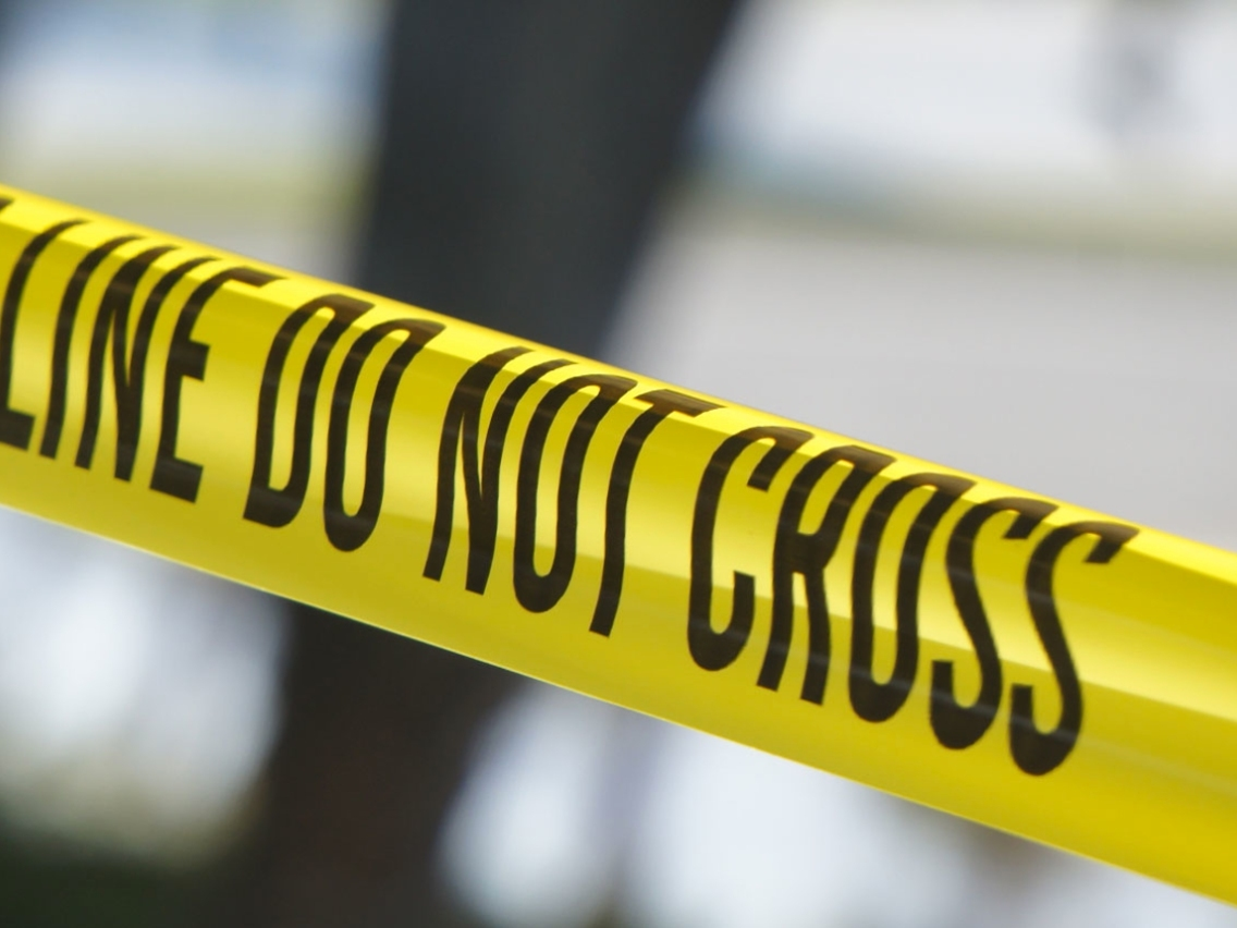 Police were investigating a suspicious package Sunday in Santa Monica.