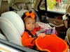 Families arrived for a drive-thru Halloween event in Santa Monica last week.