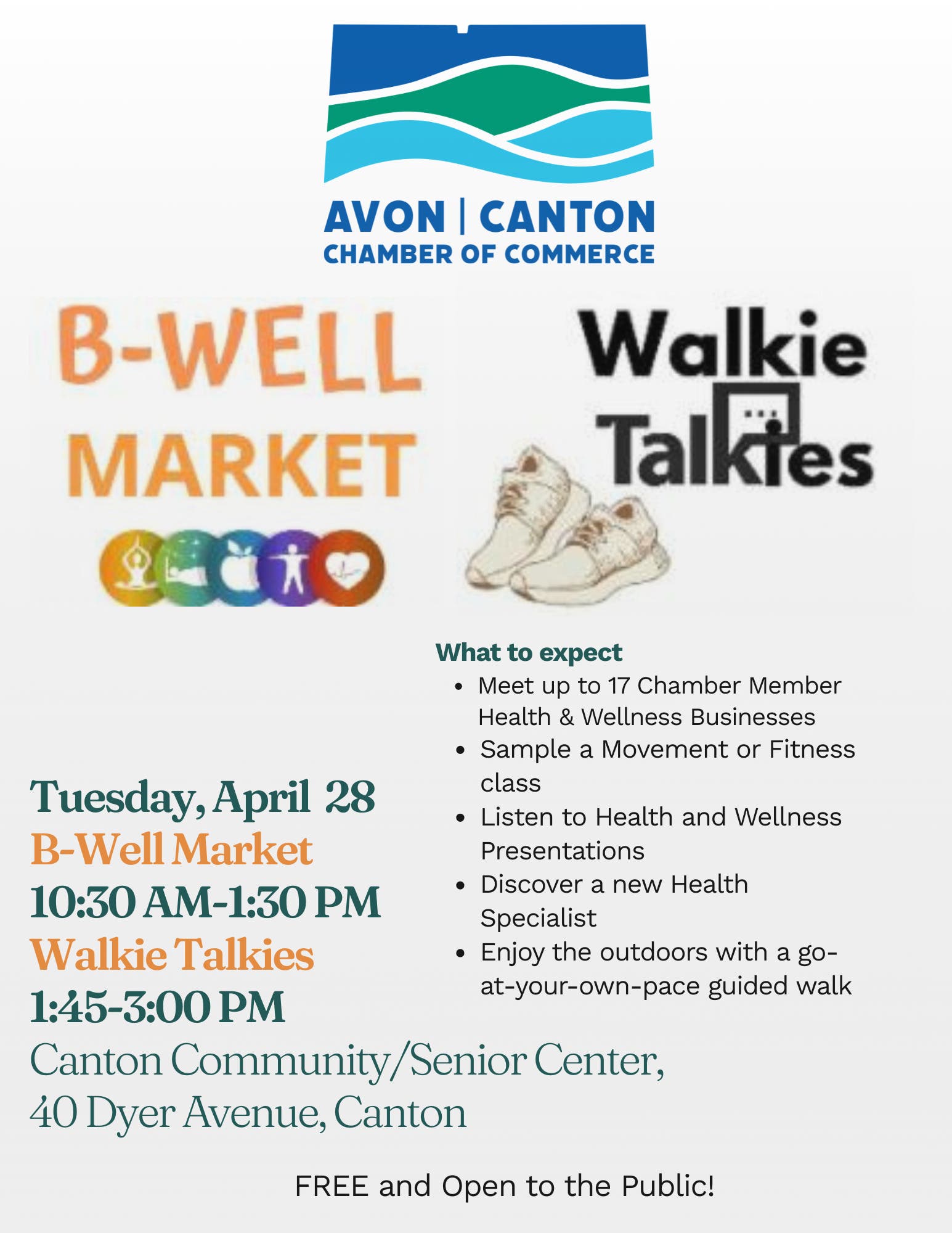 B-Well Market and Walkie Talkies