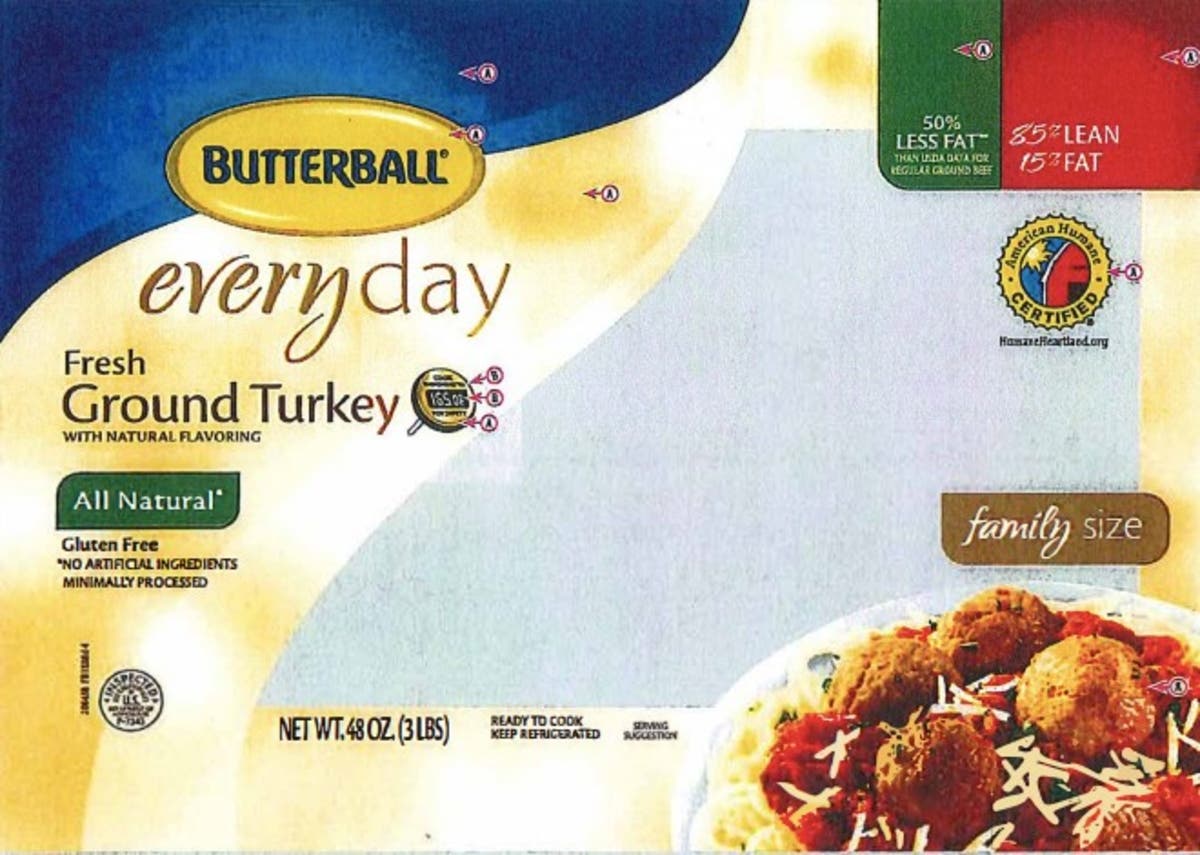 Butterball is recalling ground turkey sold nationwide after people in two states are sickened with a Salmonella illness.