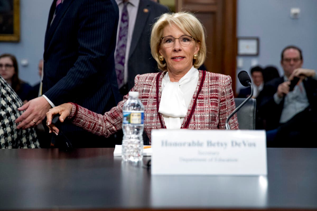 Education Secretary Betsy DeVos faced a sharp rebuke over proposal to eliminate $18 million in Special Olympics funding.