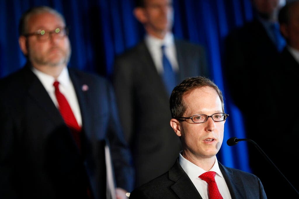 Ohio U.S. Attorney Benjamin C. Glassman discusses the arrest of 60 people in an illegal opioid prescription probe.