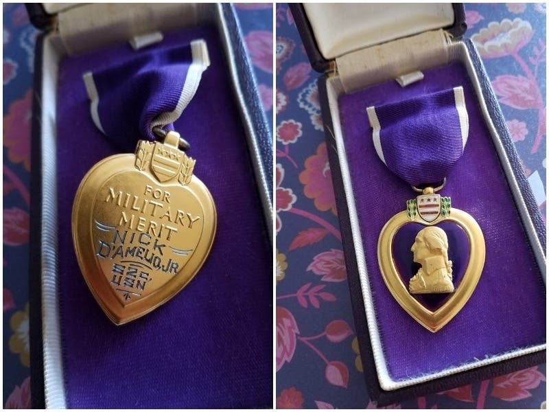 A Tucson Goodwill store is working to return a Purple Heart found among housewares to the World War II veteran’s family.
