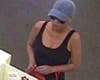 The "Pink Lady Bandit" has been on a robbery spree along the East Coast, the FBI said.