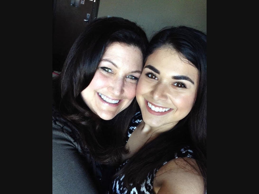 Jennifer Moss (left) listed the names of nearly 165 Black Americans whose lives were cut short by violence on her babynames.com website, which she runs with family members, including daughter Miranda, also pictured.