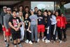 Many Parsippany High School students were on line waiting for Crave City to open