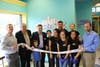 Parsippany Area Chamber of Commerce Board Member Nicolas Limanov, Executive Board Member Frank Cahill, Robert Peluso, Pr