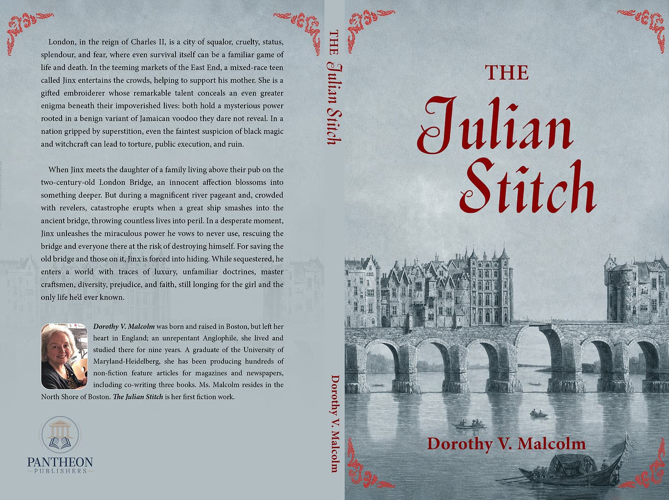 THE JULIAN STITCH - Octogenarian pens first novel