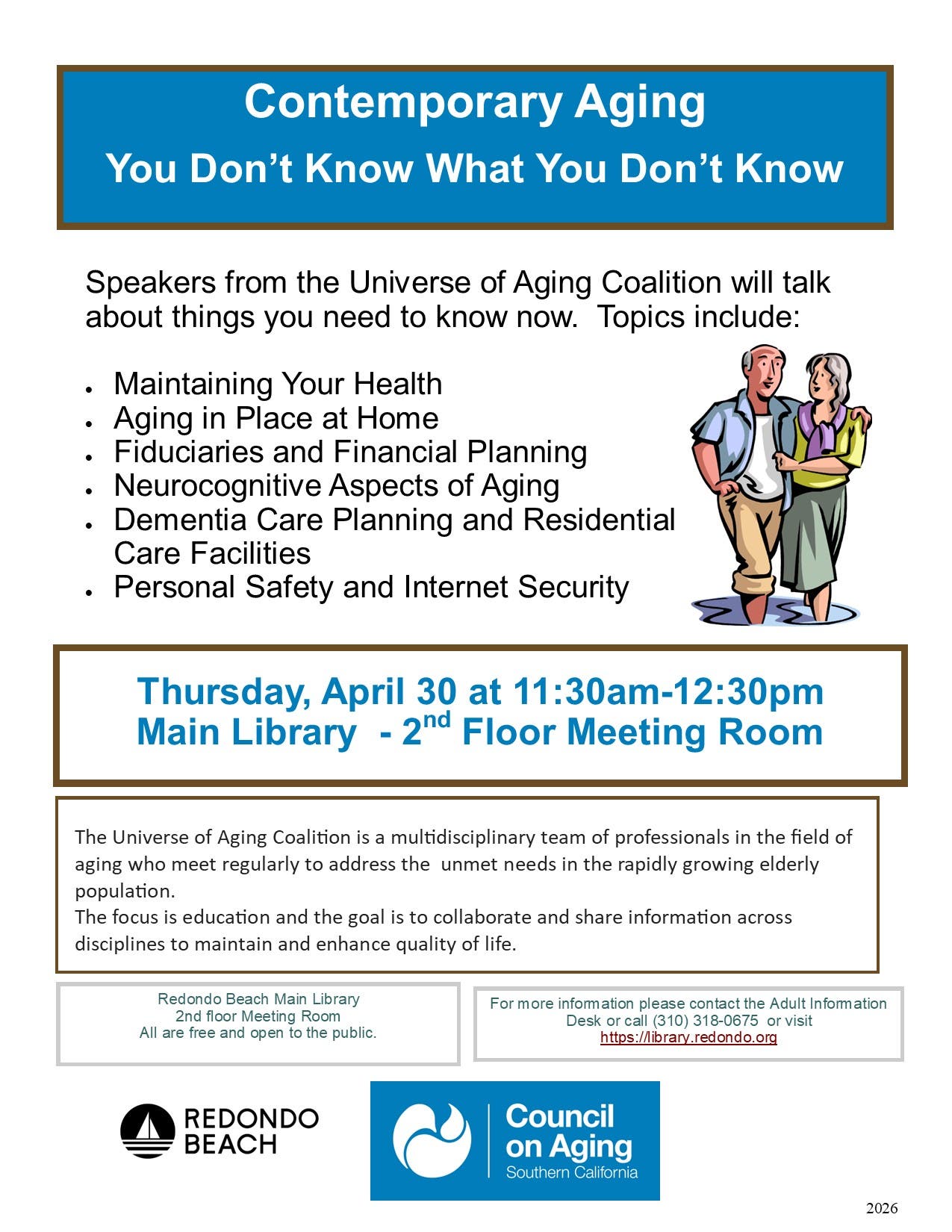 Contemporary Aging: You Don't Know What You Don't Know