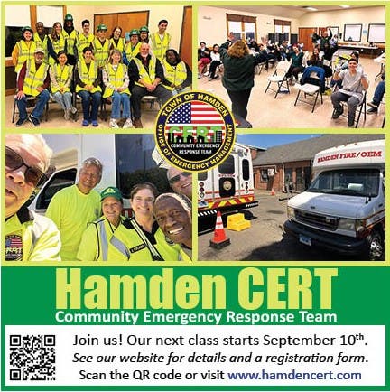 Hamden CERT, Free, Emergency Preparedness Course