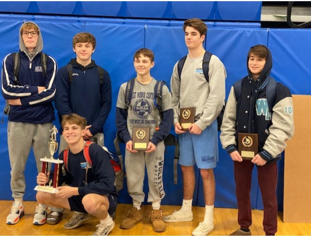 Top medalists from WMC's Goles Tournament silver medal team. Front: Eli Shepard. Back (l-r): Malachi Shepard, Robert Bohr, Michael Campanaro, Colin Loughney, Michael Ferrante. 