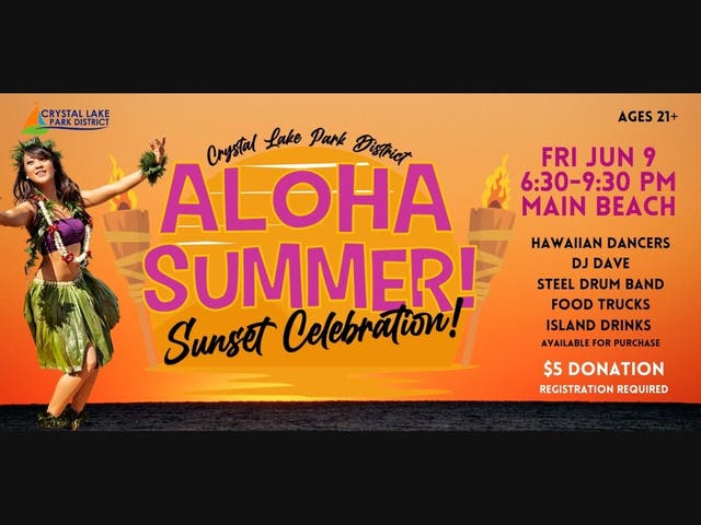 Mark you Calendar for June 9-Aloha Summer Sunset Celebration | Crystal ...