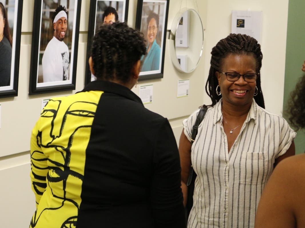 An opening reception was held Sept. 9 for Orland Park Black Lives Matter: A Child's Vision.