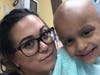 Analia with her mother Grace Pinto. 
