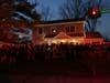 Volunteers from the Lights and Ladders Brigade and Project Fire Buddies decorated the Orland Park home of childhood cancer warrior Isla Dorsey Wednesday, Dec. 7. 