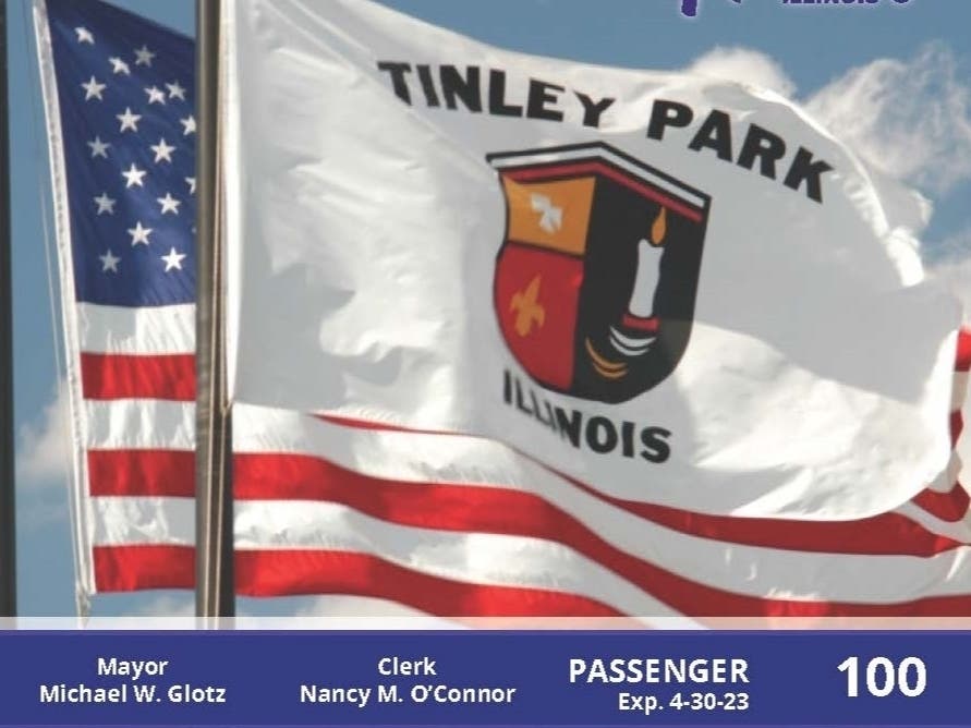 The Village of Tinley Park hopes to eliminate vehicle stickers for residents in 2023. 