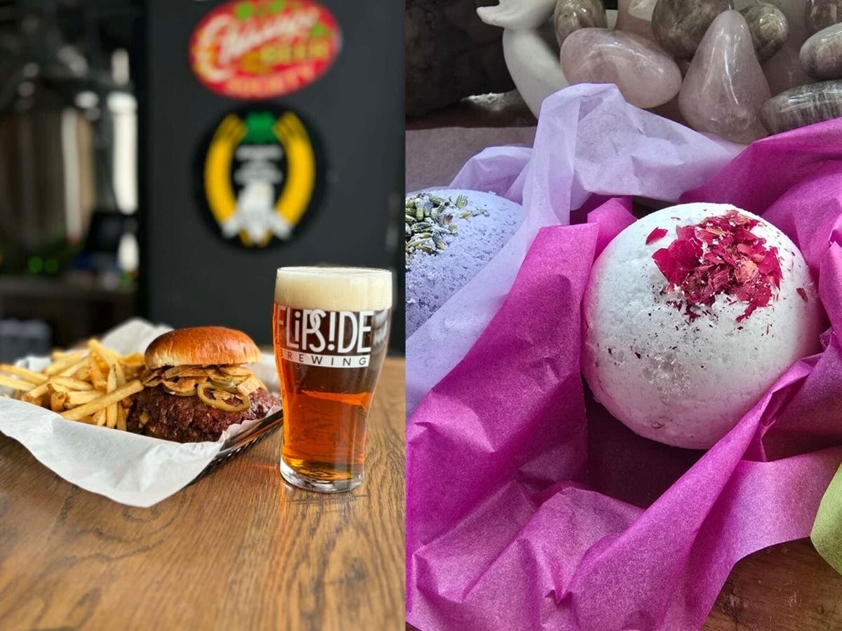 Flipside Brewing debuts its new Burger of the Month. Heidi O'Hanley, owner of With Love Products, will be bring a wide assortment of self care items and soaps to the event. 